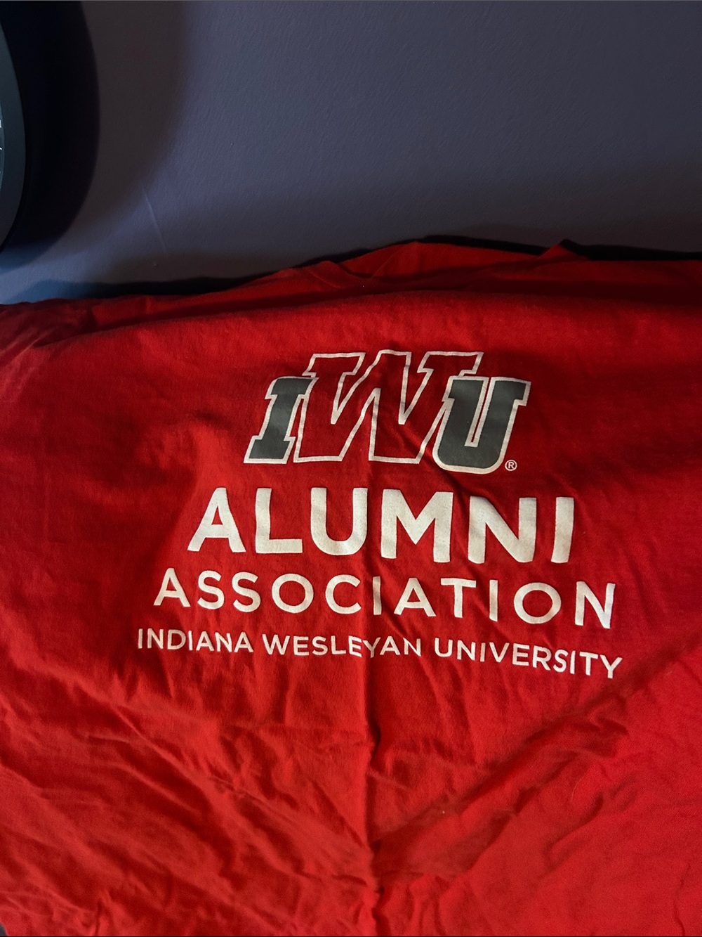 Indiana Wesleyan University IWU Alumni Red Tee